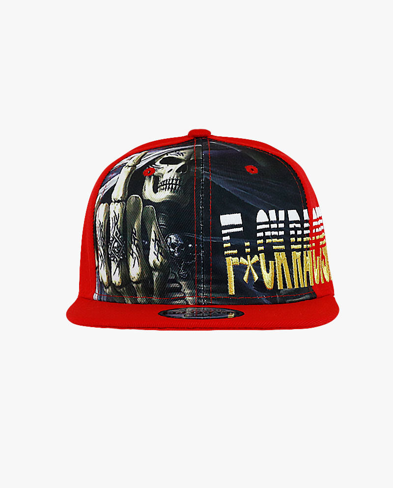 ICY - FxCK RACISM Premium Quality Snapback Cap