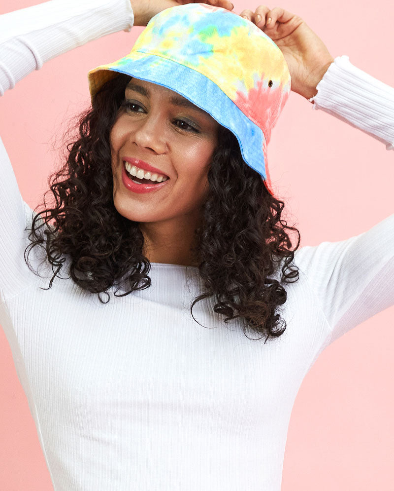 The Hat Depot - Tie dye Cotton Bucket