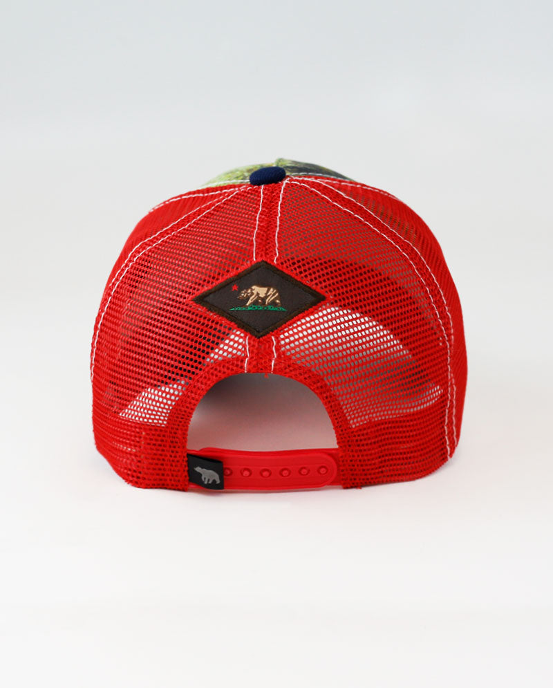 The Hat Depot - Bear Design Mesh Trucker Cap