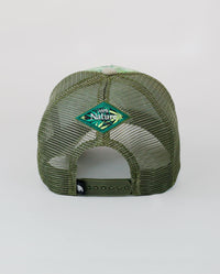 The Hat Depot - Leaf Design Mesh Trucker Cap