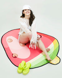 IC GURL - Fun Watermelon Beach Towel
