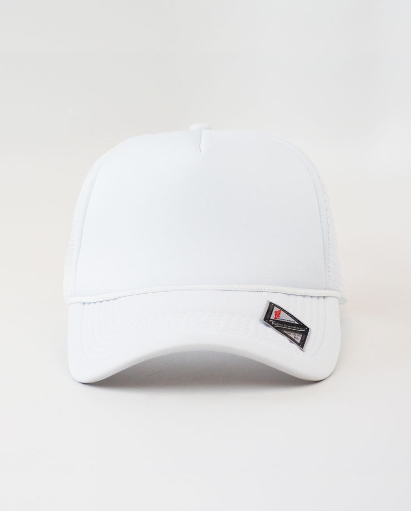 The Hat Depot - Sponge Basic One Color Trucker Cap