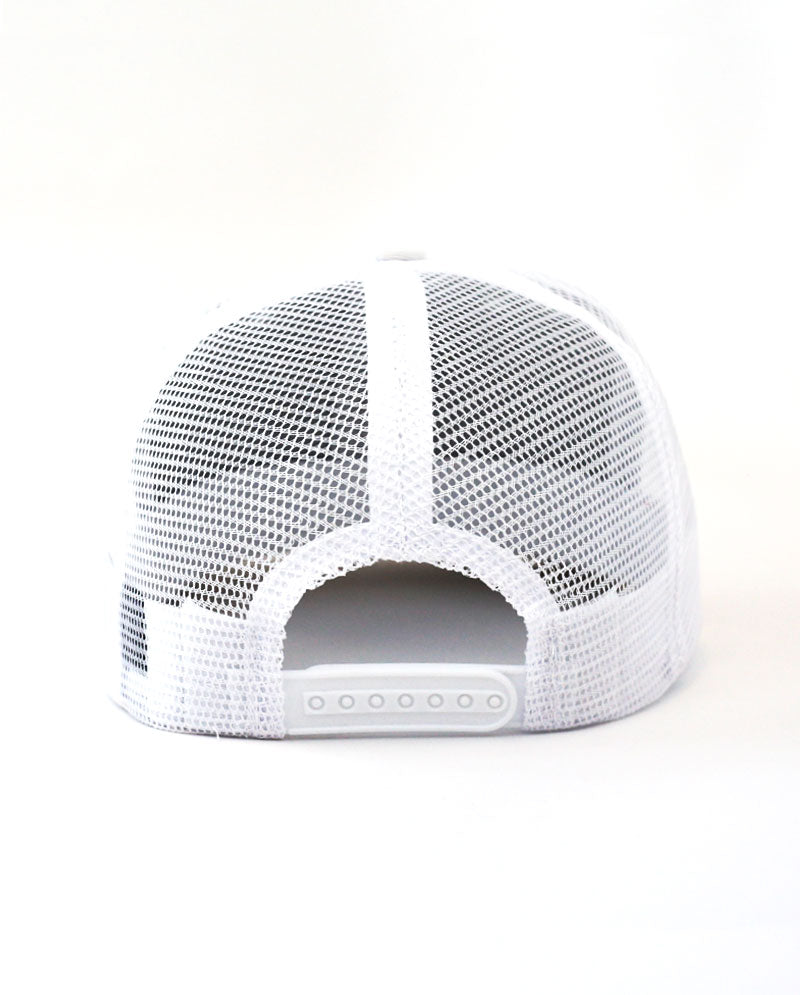 The Hat Depot - Cotton Mesh Back Two Tone Snapback Trucker Cap