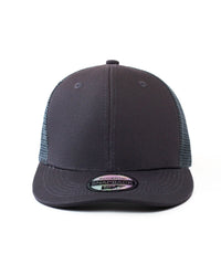 The Hat Depot - Cotton Mesh Back Snapback Trucker Cap