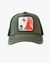 The Hat Depot - Cotton Mesh Back Zodiac Snapback Trucker Cap