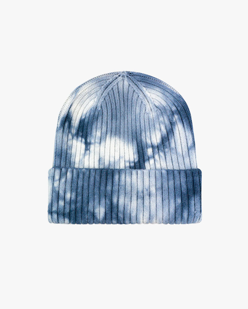 Black Horn - Tie Dye Knit Beanie Style 2