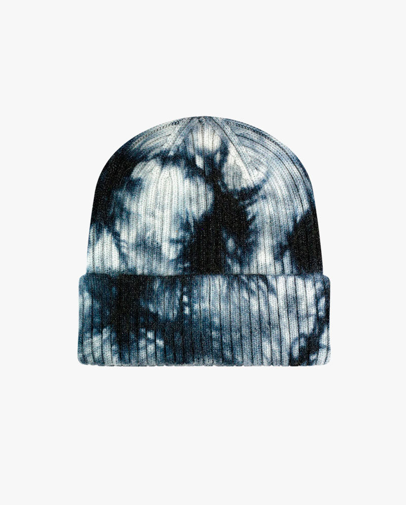 Black Horn - Tie Dye Knit Beanie Style 2