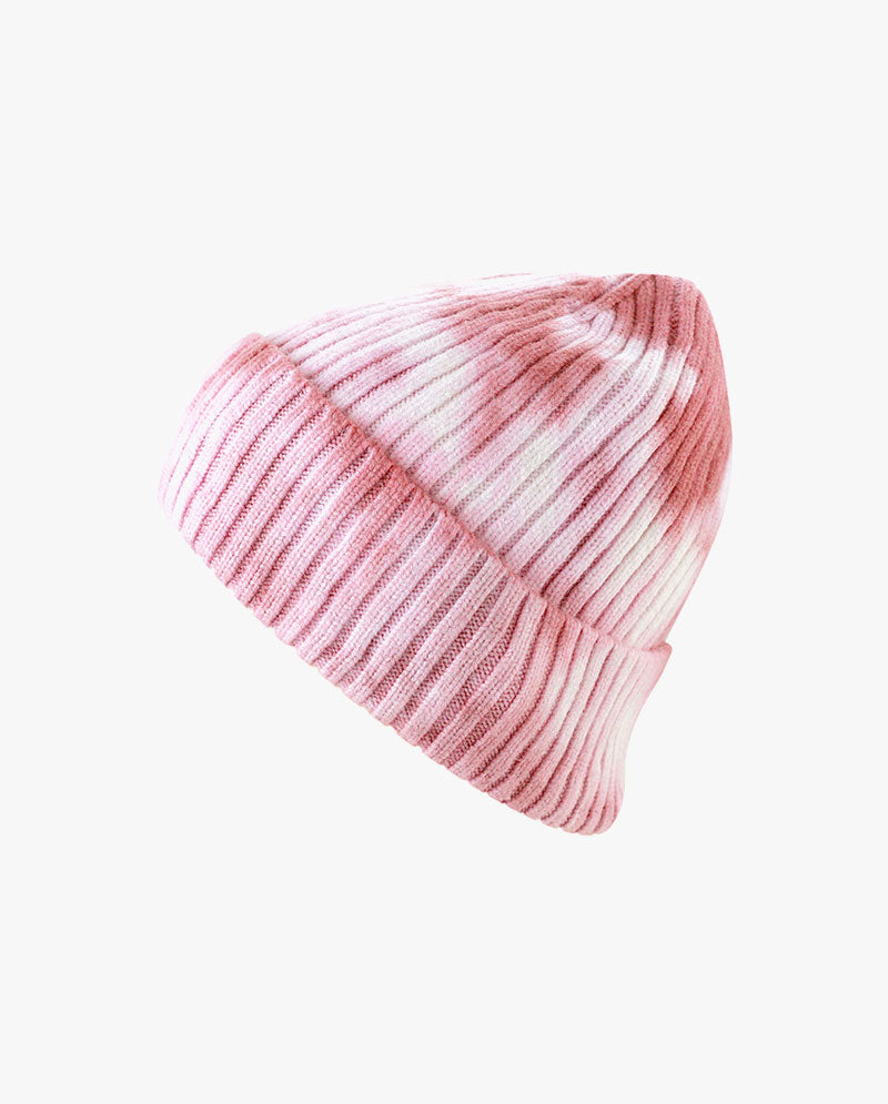 Black Horn - Tie Dye Knit Beanie Style 2