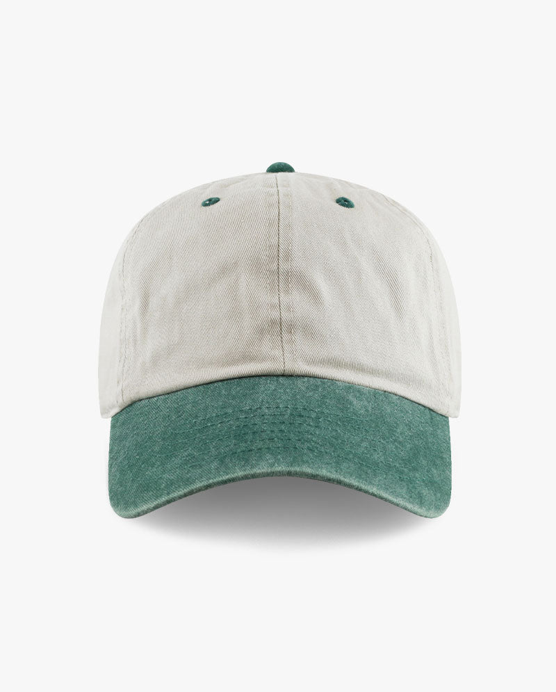 The Hat Depot - Pigment Baseball Cap_Two tone