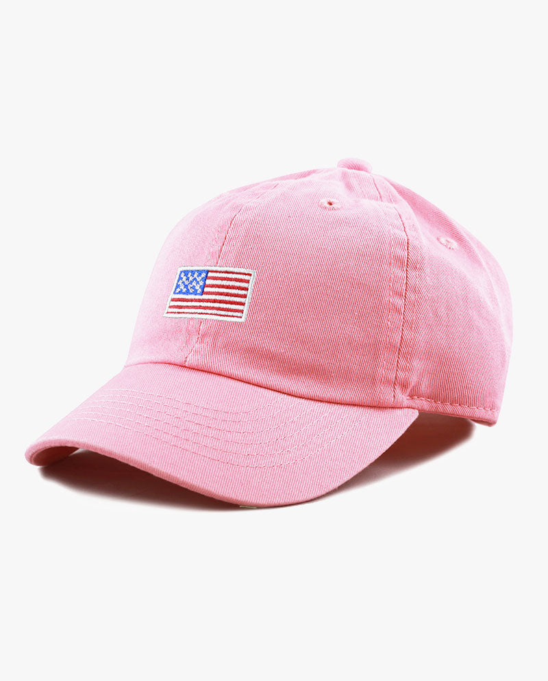 The Hat Depot Kids - Embroidered USA Flag Baseball Cap