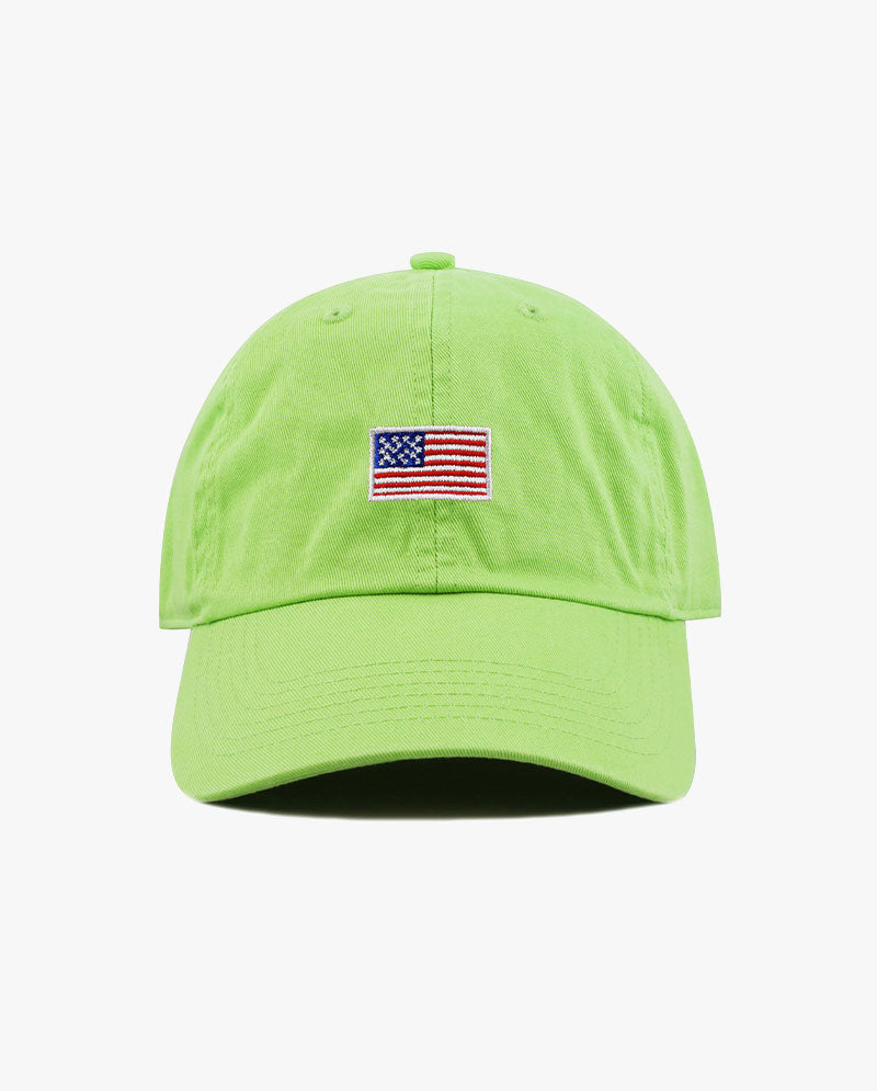 The Hat Depot Kids - Embroidered USA Flag Baseball Cap