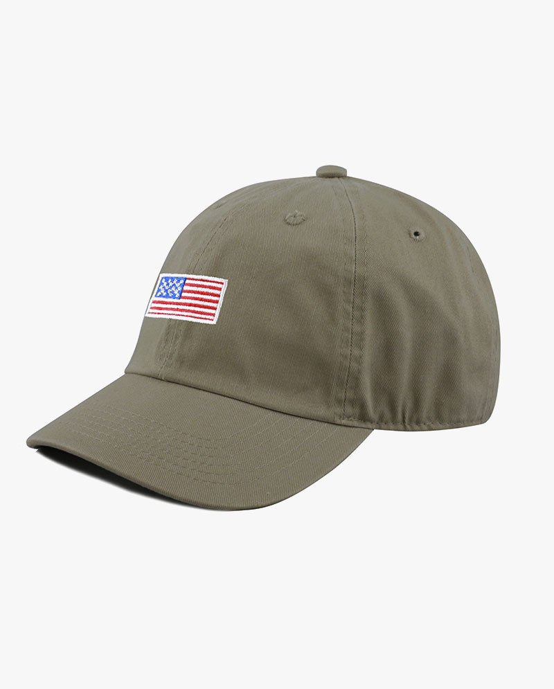 The Hat Depot Kids - Embroidered USA Flag Baseball Cap