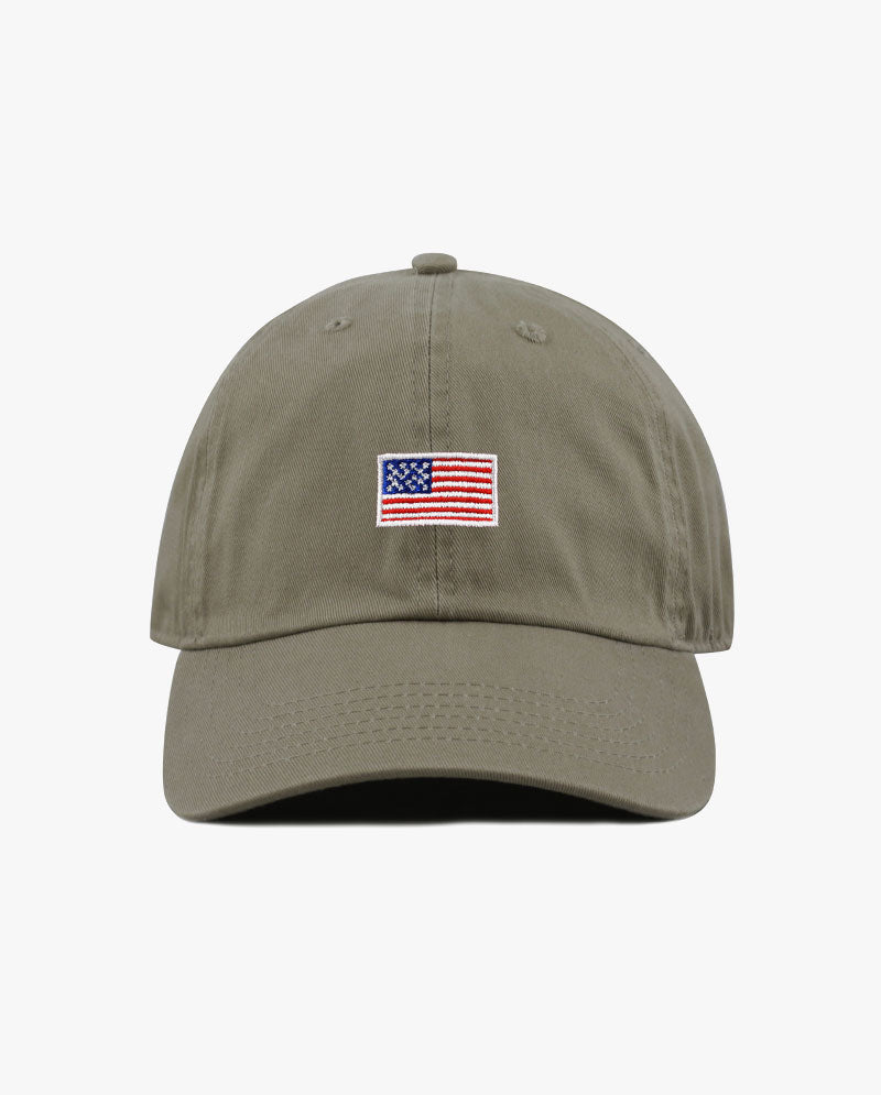 The Hat Depot Kids - Embroidered USA Flag Baseball Cap