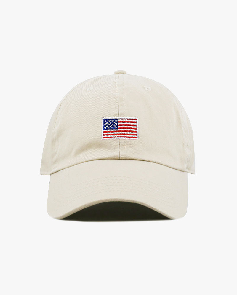 The Hat Depot Kids - Embroidered USA Flag Baseball Cap