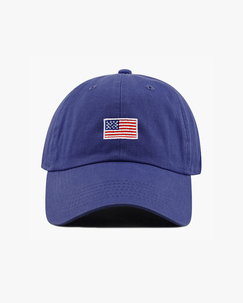 The Hat Depot Kids - Embroidered USA Flag Baseball Cap