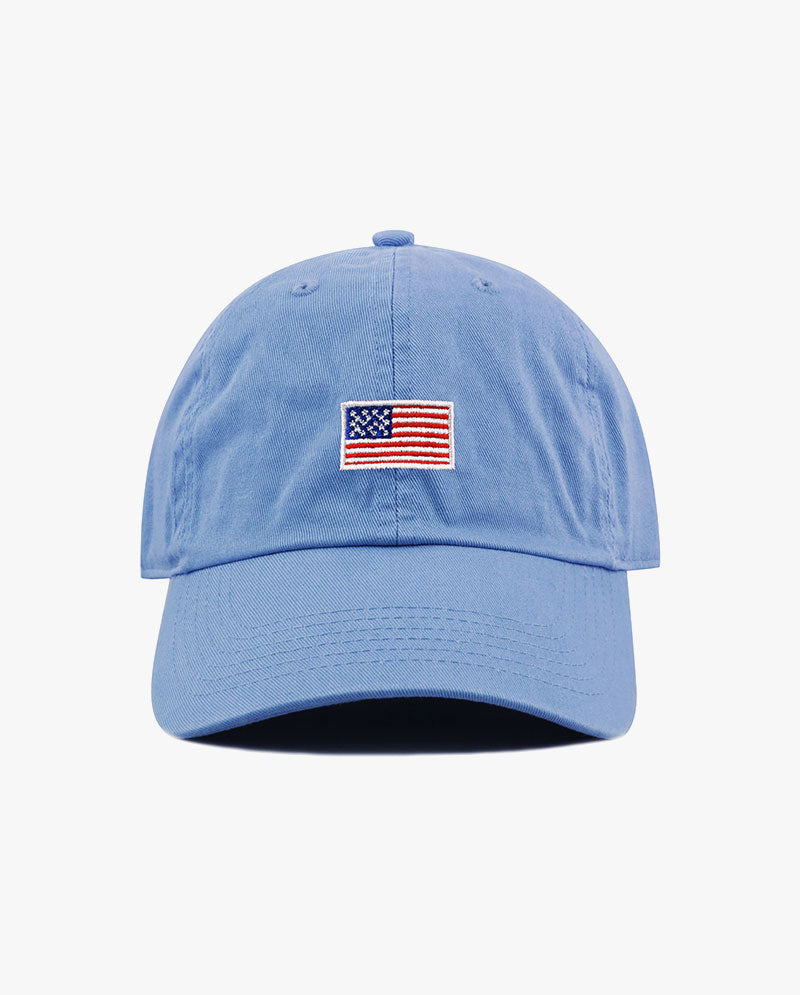 The Hat Depot Kids - Embroidered USA Flag Baseball Cap