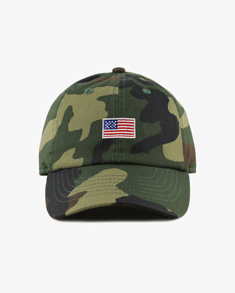 The Hat Depot Kids - Embroidered USA Flag Baseball Cap