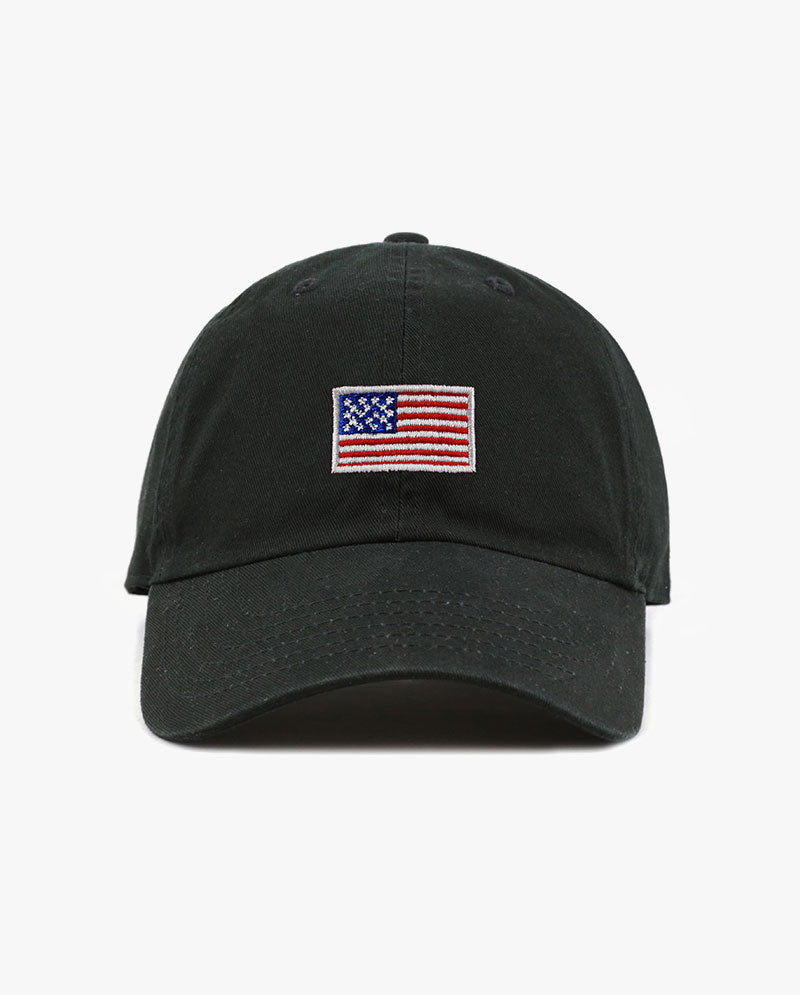 The Hat Depot Kids - Embroidered USA Flag Baseball Cap