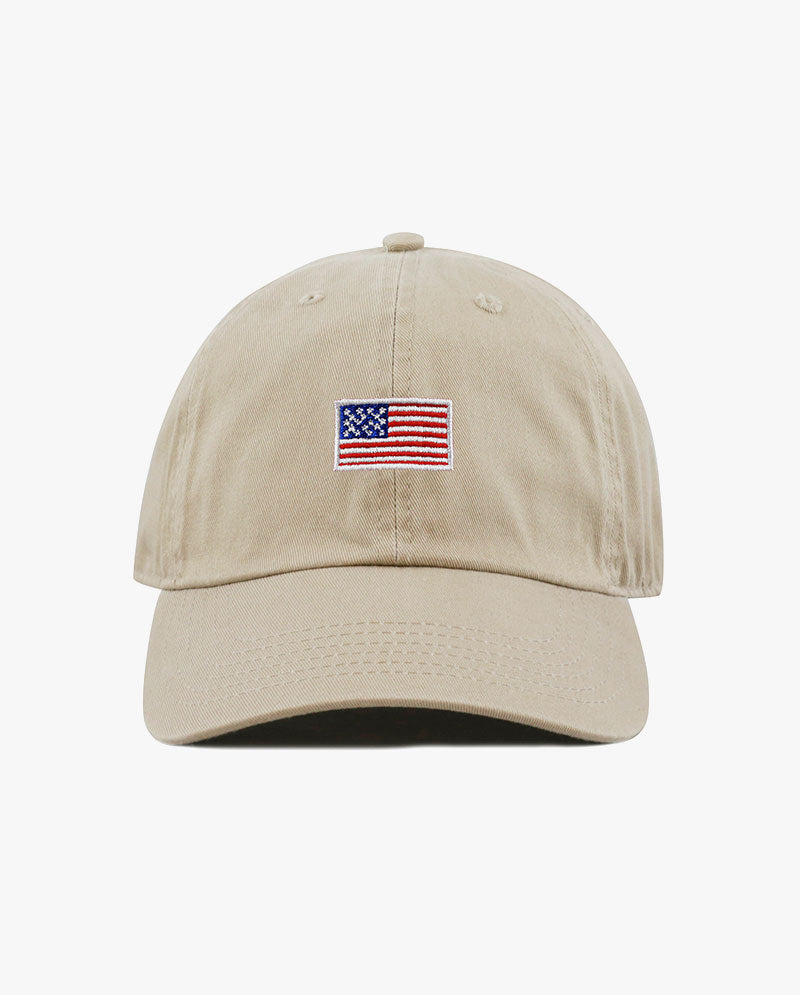 The Hat Depot Kids - Embroidered USA Flag Baseball Cap