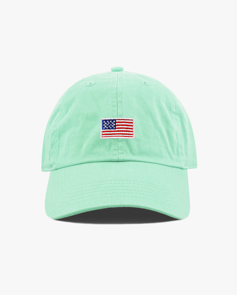 The Hat Depot Kids - Embroidered USA Flag Baseball Cap