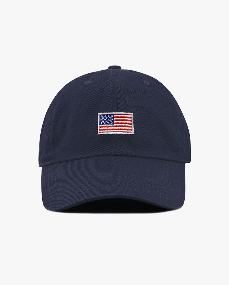 The Hat Depot Kids - Embroidered USA Flag Baseball Cap