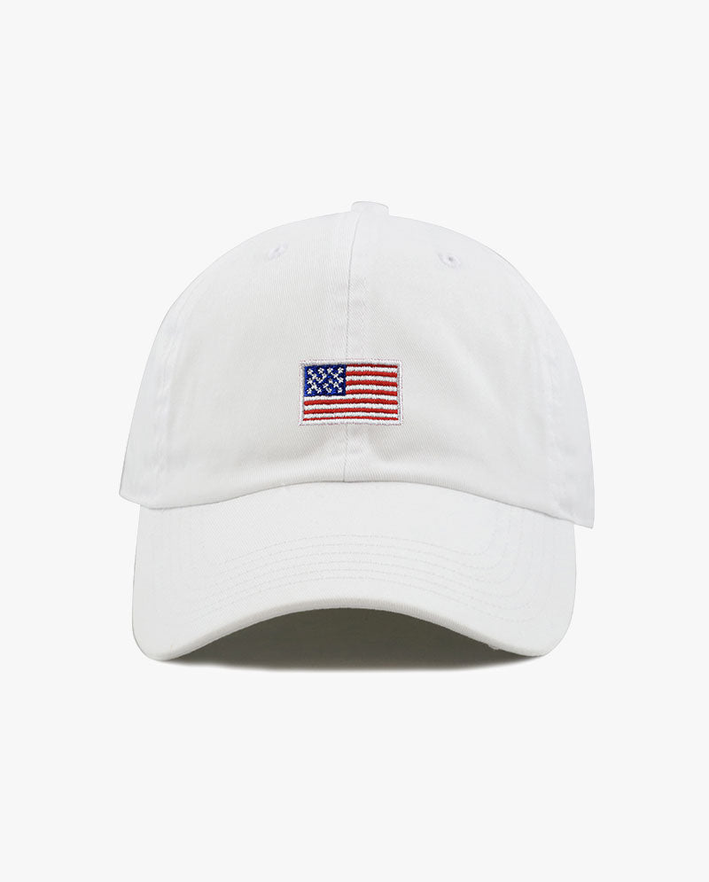 The Hat Depot Kids - Embroidered USA Flag Baseball Cap