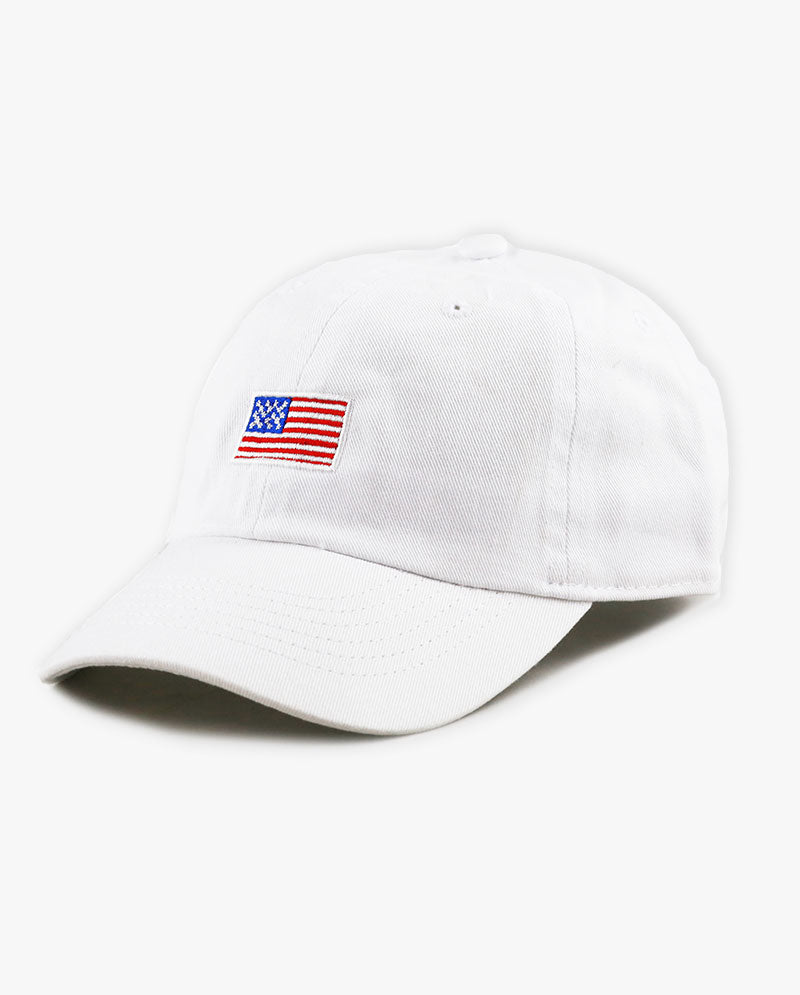 The Hat Depot Kids - Embroidered USA Flag Baseball Cap