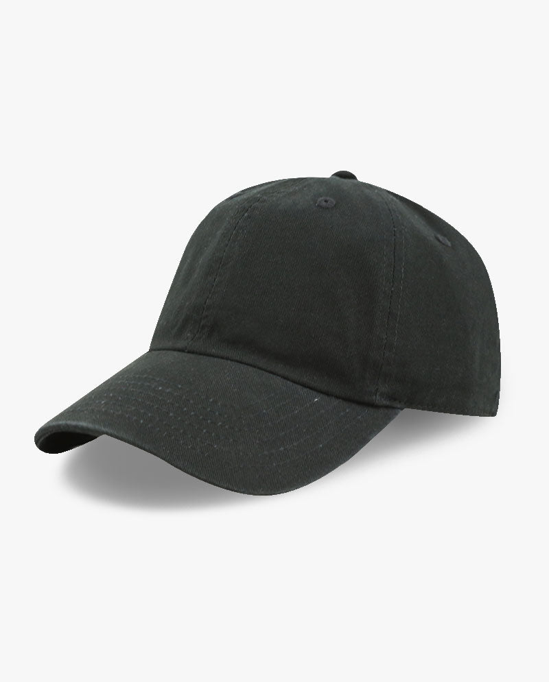 The Hat Depot - Basic Washed Cotton Baseball Cap