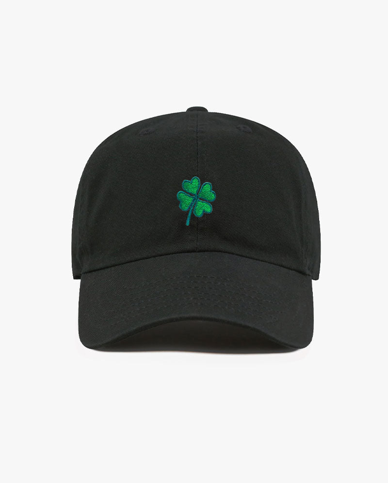 The Hat Depot - Embroidered Clover Baseball Cap