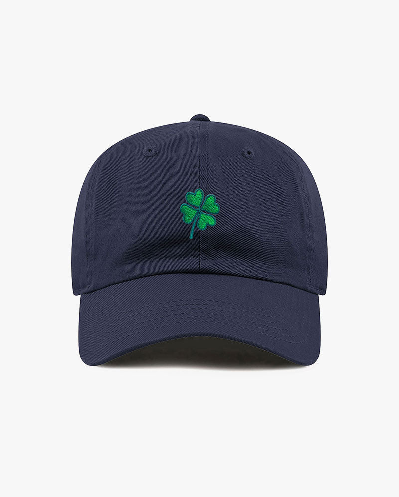 The Hat Depot - Embroidered Clover Baseball Cap