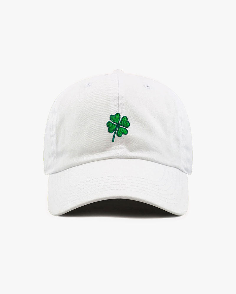 The Hat Depot - Embroidered Clover Baseball Cap