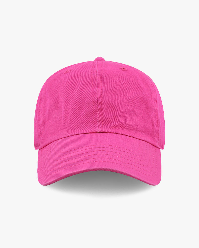 The Hat Depot - Basic Washed Cotton Baseball Cap