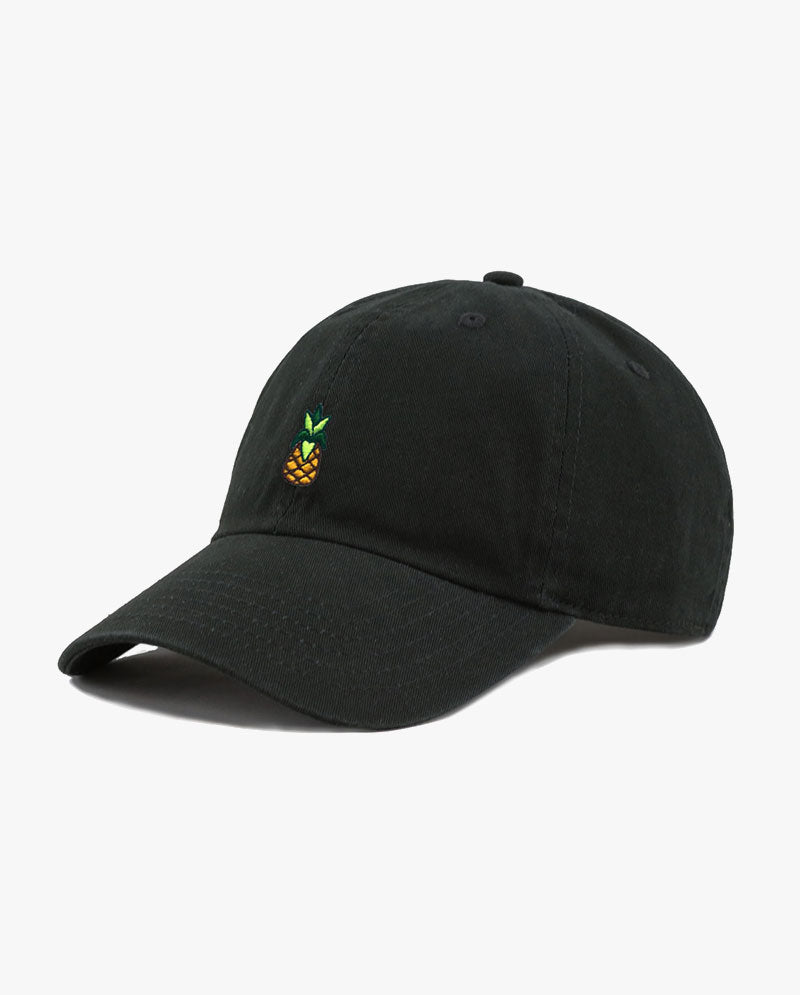 The Hat Depot - Embroidered Pine Apple Baseball Cap