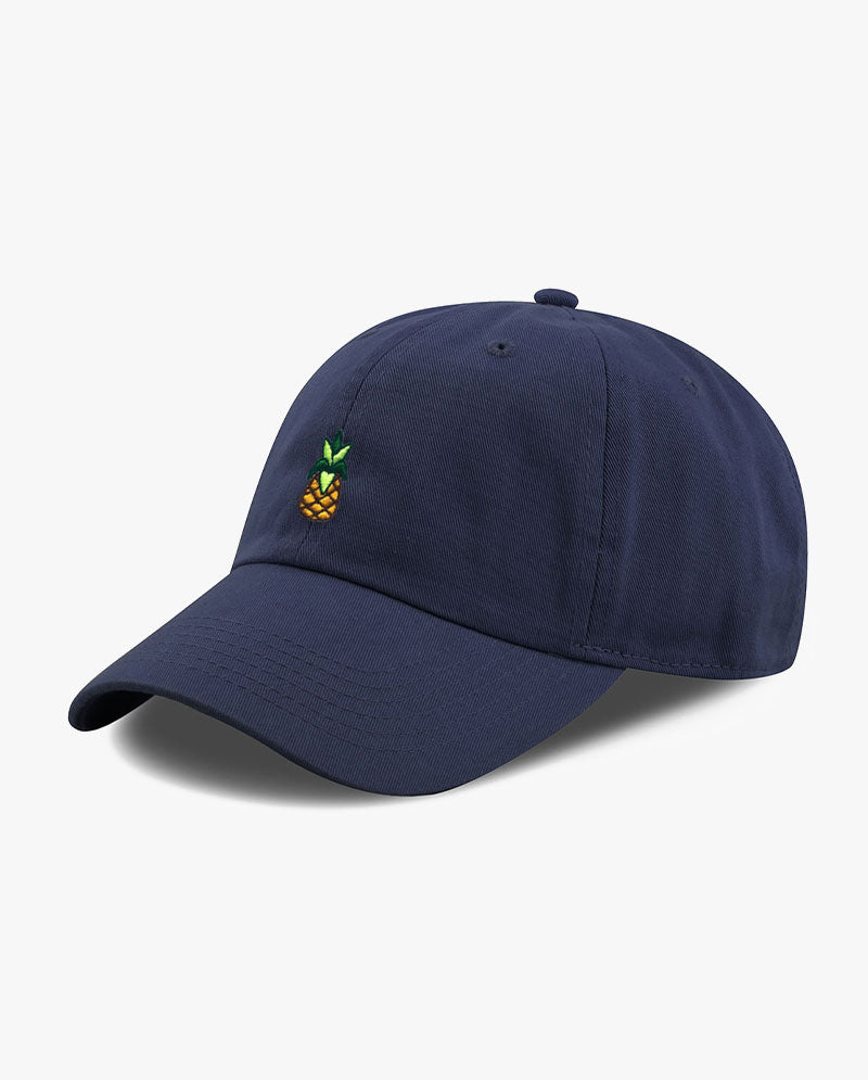 The Hat Depot - Embroidered Pine Apple Baseball Cap