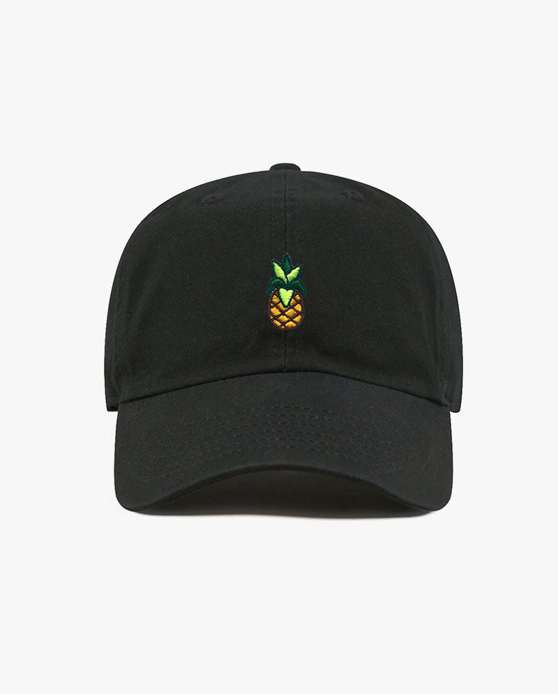 The Hat Depot - Embroidered Pine Apple Baseball Cap