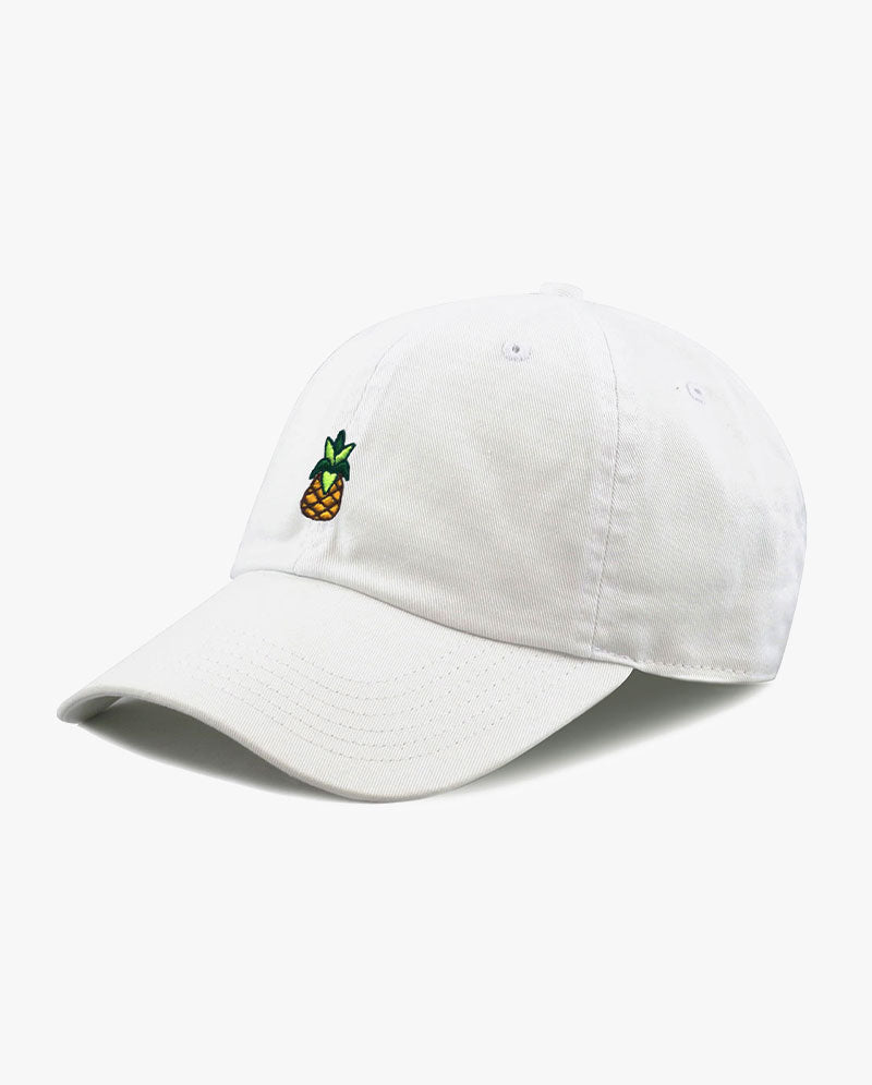 The Hat Depot - Embroidered Pine Apple Baseball Cap