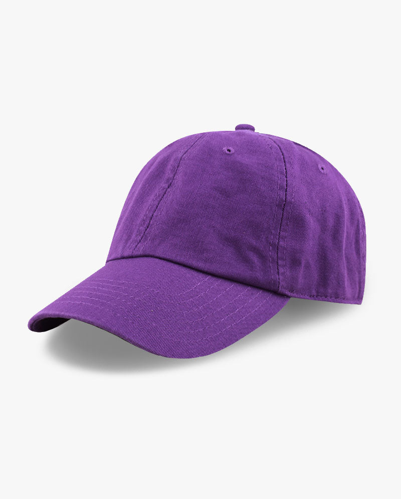 The Hat Depot - Basic Washed Cotton Baseball Cap