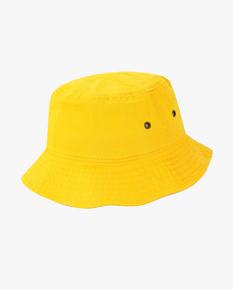 The Hat Depot Kids - Washed Cotton Packable Bucket Travel Hat