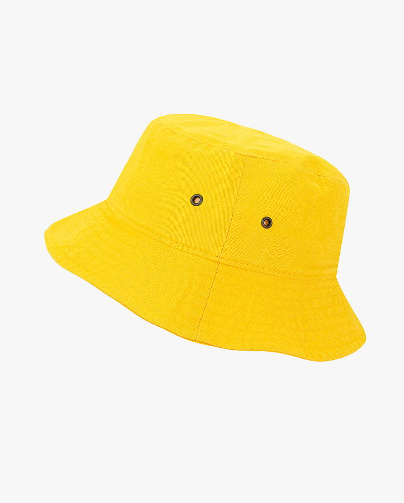 The Hat Depot Kids - Washed Cotton Packable Bucket Travel Hat