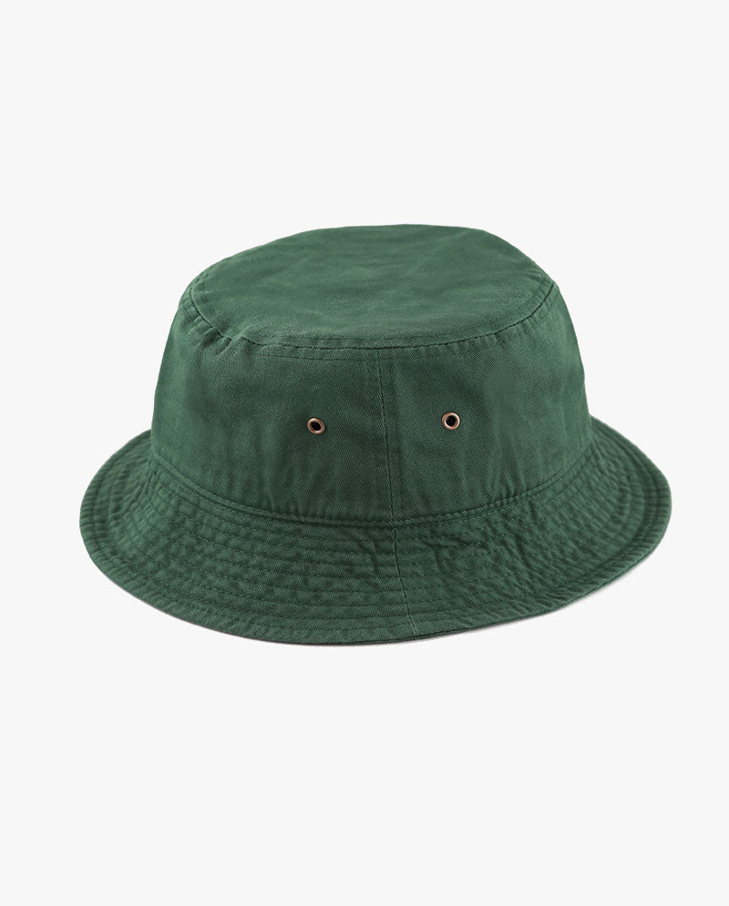 The Hat Depot Kids - Washed Cotton Packable Bucket Travel Hat