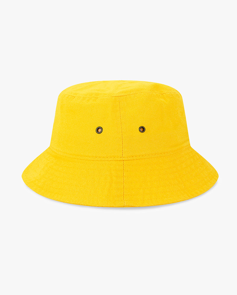 The Hat Depot Kids - Washed Cotton Packable Bucket Travel Hat