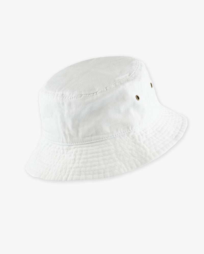 The Hat Depot Kids - Washed Cotton Packable Bucket Travel Hat