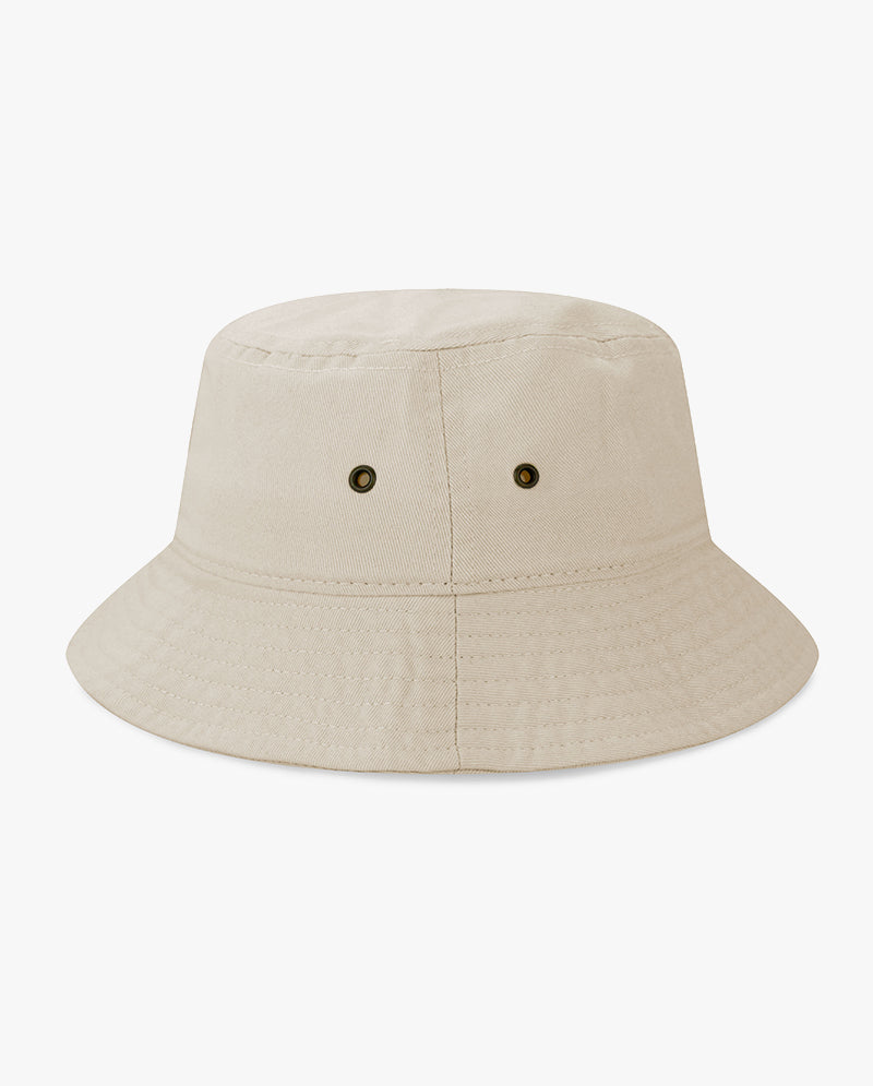 The Hat Depot Kids - Washed Cotton Packable Bucket Travel Hat