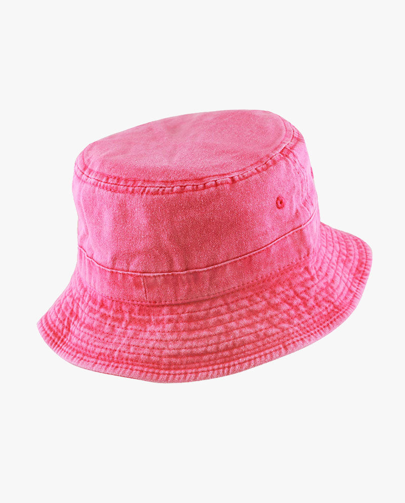 The Hat Depot - Pigment Cotton Bucket Hat