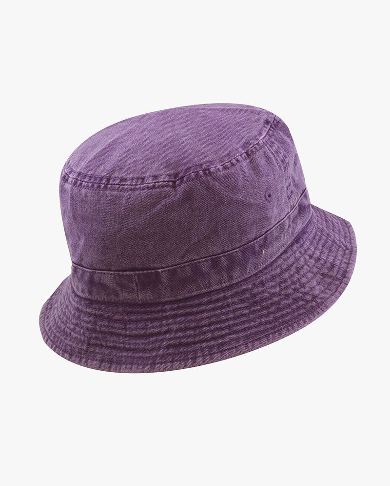 The Hat Depot - Pigment Cotton Bucket Hat