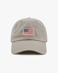 The Hat Depot - Embroidered USA Flag Baseball Cap