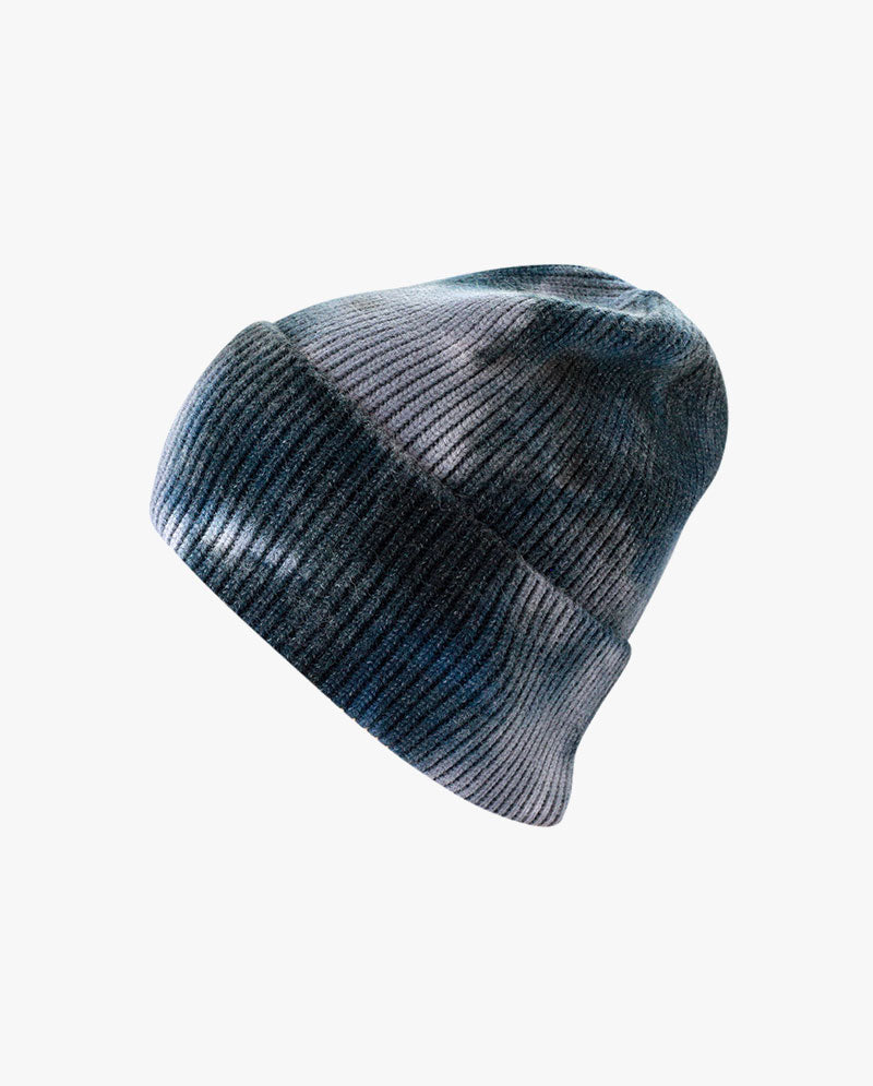 Black Horn - Tie Dye Knit Beanie Style 3