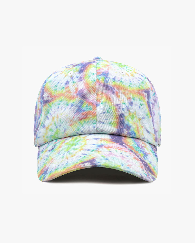 The Hat Depot - Tie dye Cotton Baseball Cap