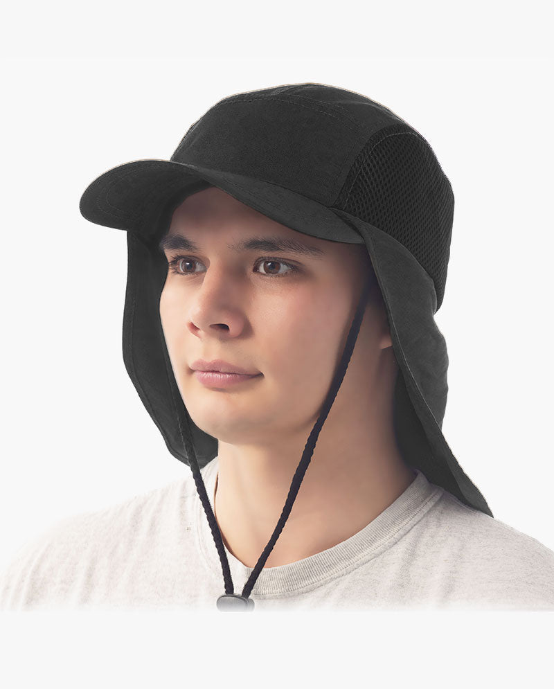 The Hat Depot - Outdoor Hiking Fishing Sun Block Cap