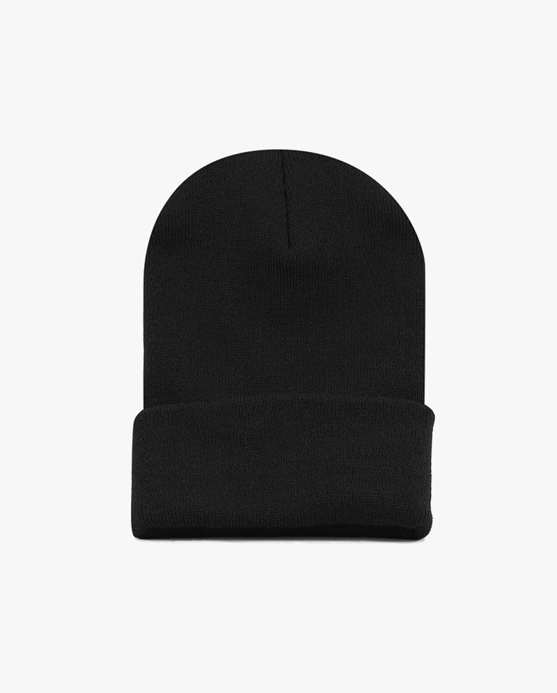 The Hat Depot - Made in USA Plain Beanie